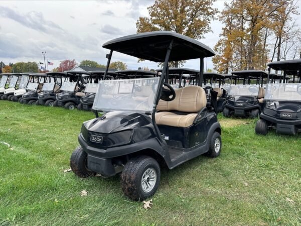 2021 Club Car Tempo Black Two Passenger Electric