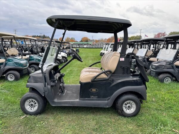 2021 Club Car Tempo Black Two Passenger Electric - Image 3