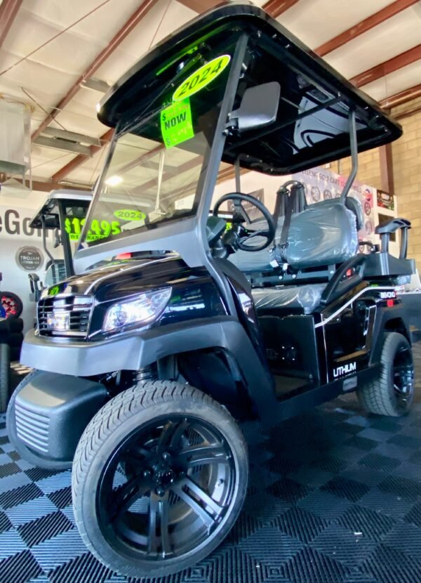 **$1,000 OFF** 2024 BINTELLI- BLACK BEYOND GOLF CART 4PR W/ NEW LITHIUM BATTERY & TOUCHSCREEN - Image 7