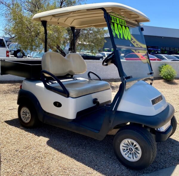 2018 Club Car Precedent 2 Passenger Golf Cart w/ Brand NEW Cargo Box! - Image 2