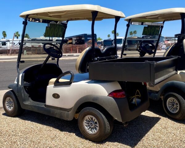 2018 Club Car Precedent 2 Passenger Golf Cart w/ Brand NEW Cargo Box! - Image 3