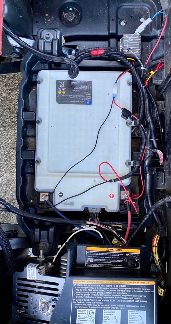 2022 EZGO RXV 4 Passenger Golf Cart w/ Lithium Battery - Image 6
