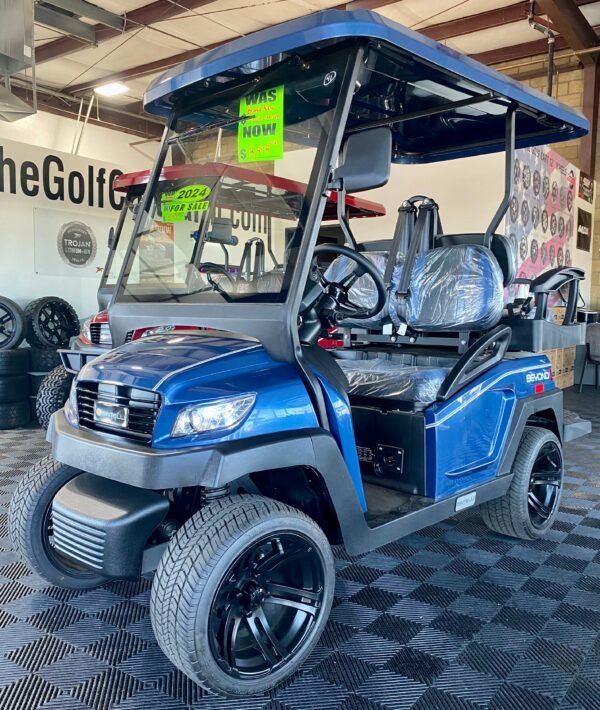 **$1,000 OFF**  2024 Bintelli - Beyond in Navy Blue 4PR Golf Cart w/ NEW 105ah Lithium Battery
