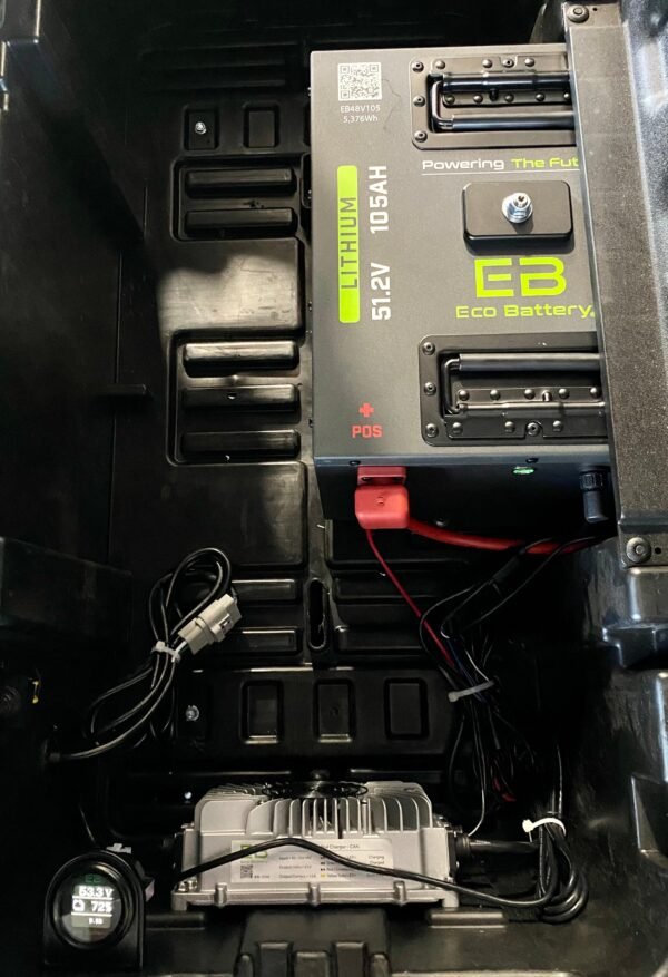 **$1,000 OFF**  2024 Bintelli- Beyond in Red 4PR Golf Cart w/ NEW 105AH Lithium Battery - Image 7
