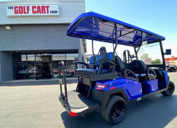 2023 Bintelli- Beyond in Hydro Blue 6PR Limo Golf Cart w/ Cooler - Image 6