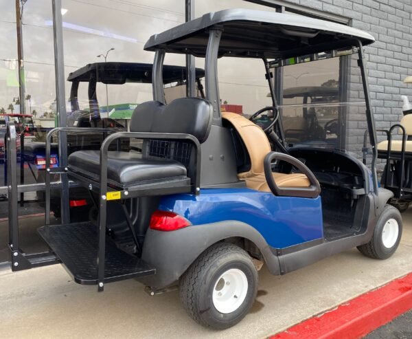 2018 CLUB CAR PRECEDENT 4 PASSENGER ELECTRIC GOLF CART WITH BRAND NEW 50AH LITHIUM BATTERY! - Image 3