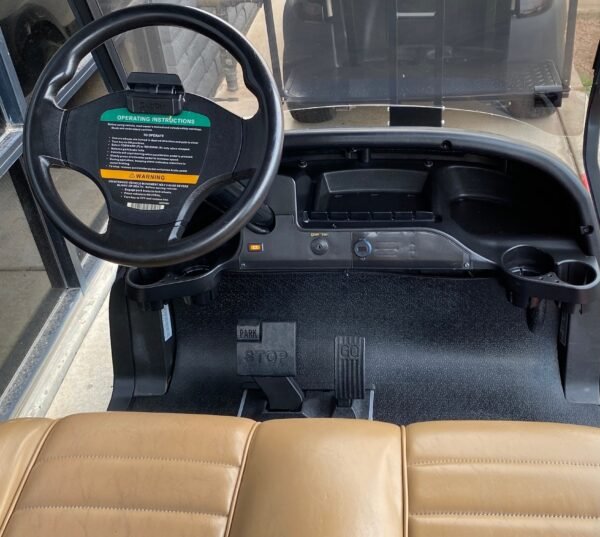 2018 CLUB CAR PRECEDENT 4 PASSENGER ELECTRIC GOLF CART WITH BRAND NEW 50AH LITHIUM BATTERY! - Image 5