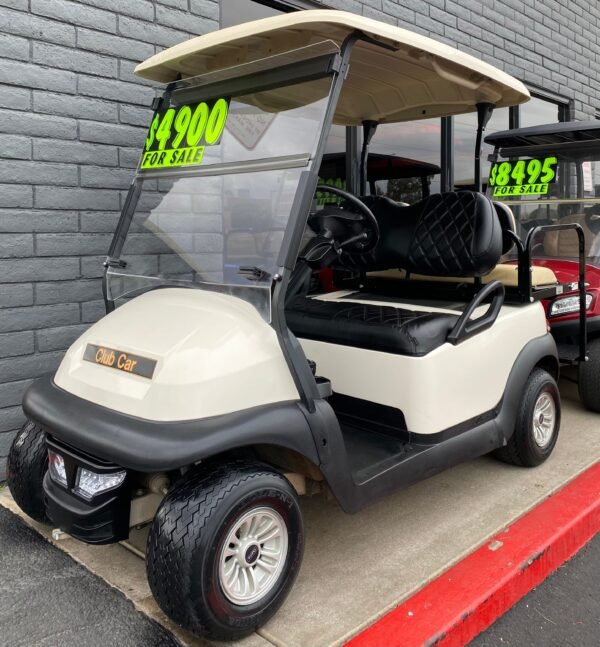 2018 CLUB CAR PRECEDENT 4 PASSENGER ELECTRIC GOLF CART!