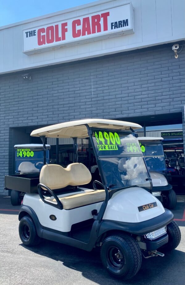2018 CLUB CAR PRECEDENT 2 PASSENGER GOLF CART w/ CARGO BOX!