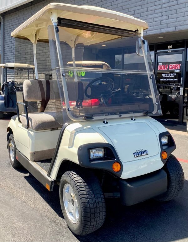 Weekly Deal!! 2002 Yamaha G22 in White 2PR Golf Cart - Image 5