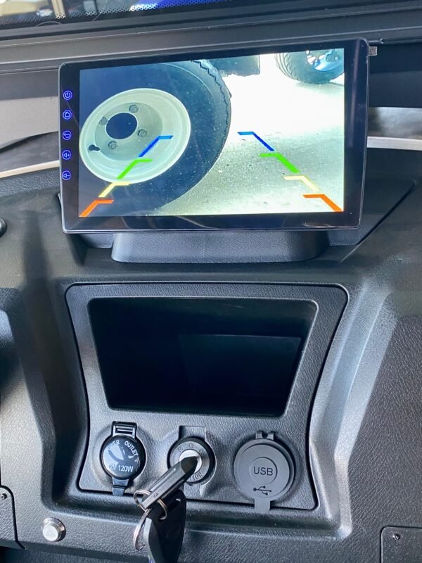 **$1,000 OFF**  2024 Bintelli - Beyond in Hydro Blue 4PR Golf Cart with 105ah Lithium Battery & Updated Touchscreen - Image 4